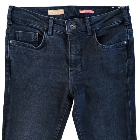 Anthropologie Pilcro The Demilune Boot Cut
Jeans Black Stretch Denim 26 980 - Picture 3 of 16